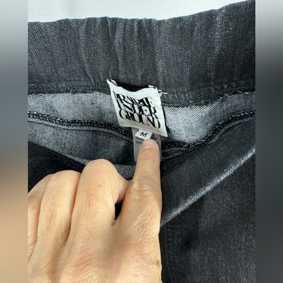 Prairie Underground Original Glove Legging Ruched Cropped Dark Blue Denim medium - Picture 3 of 4